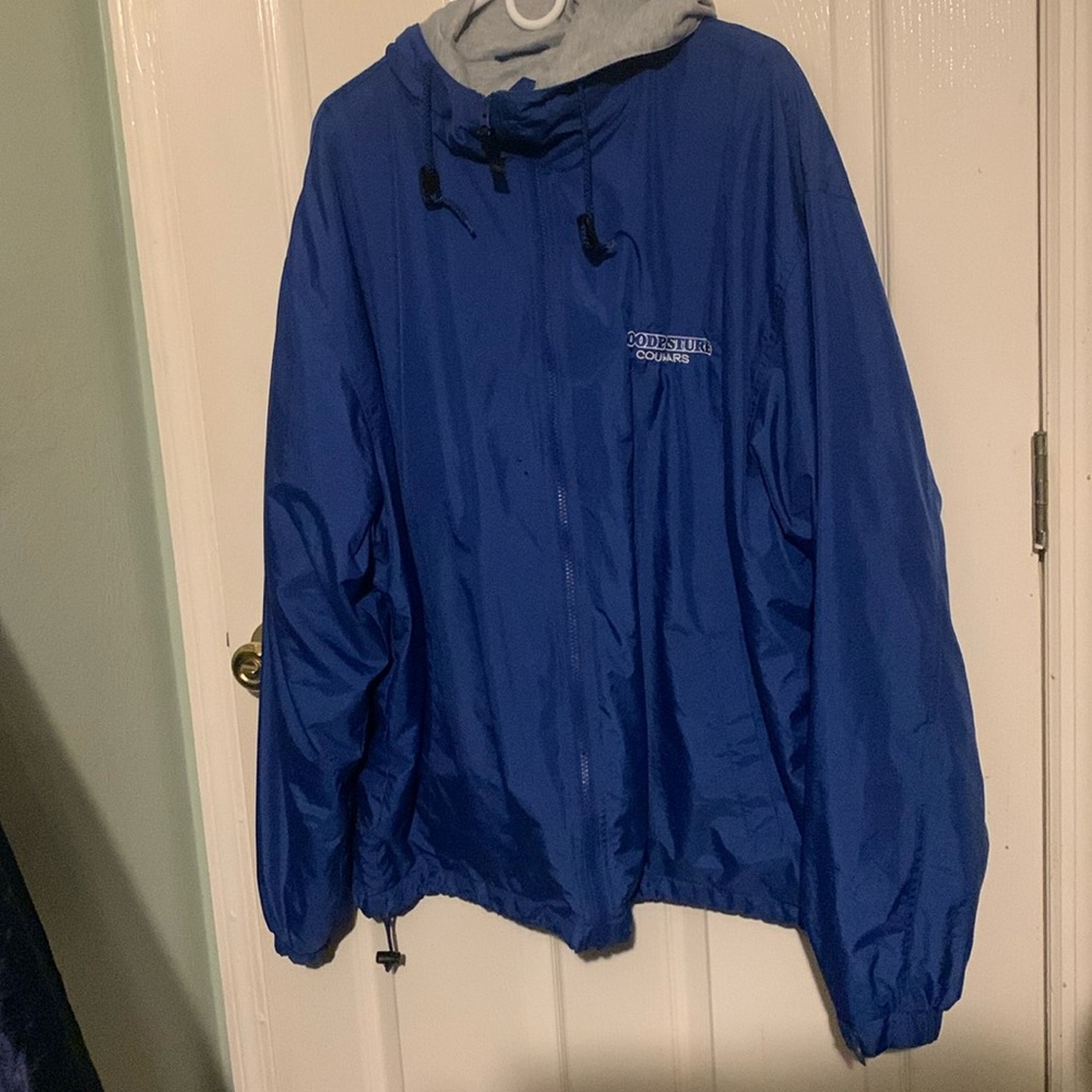 Blue Sports Hoodie Men’s